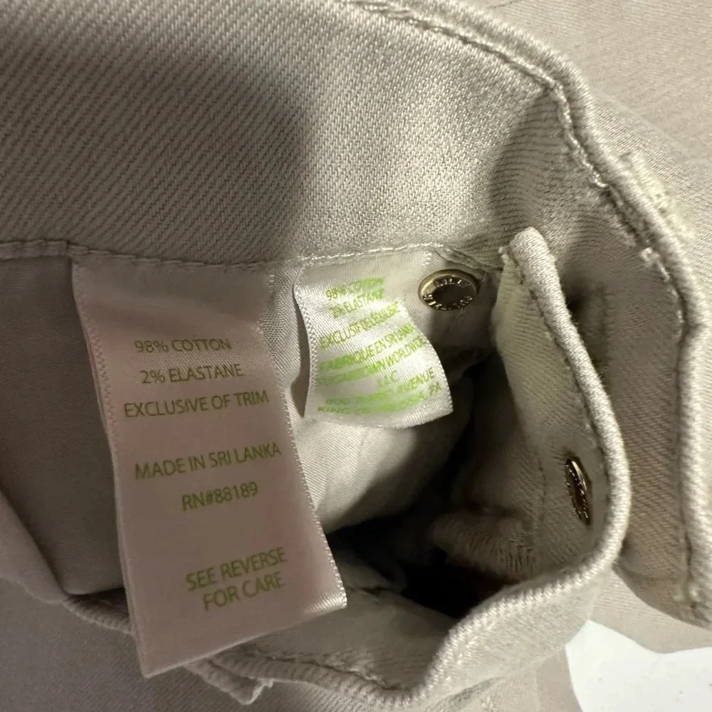 Lilly Pulitzer South Ocean Skinny Ankle Jeans in PB Grey - Picture 2 of 7